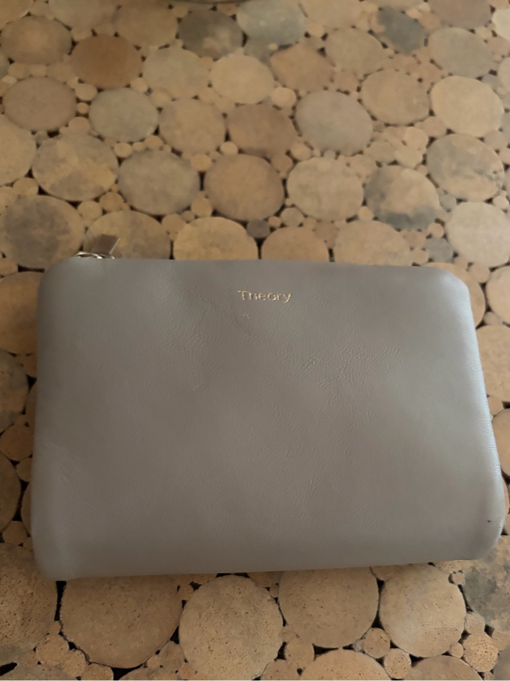 Theory leather wallet